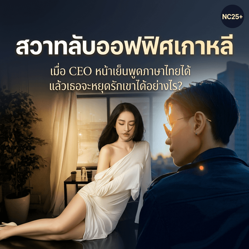 ปกนิยาย สวาทลับออฟฟิศเกาหลี